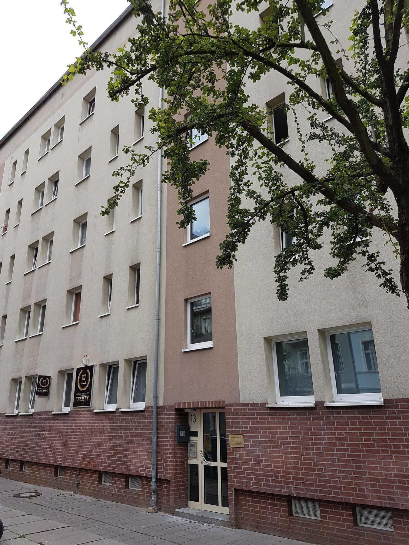 Hotel Pension Eberty Berlin Exterior foto
